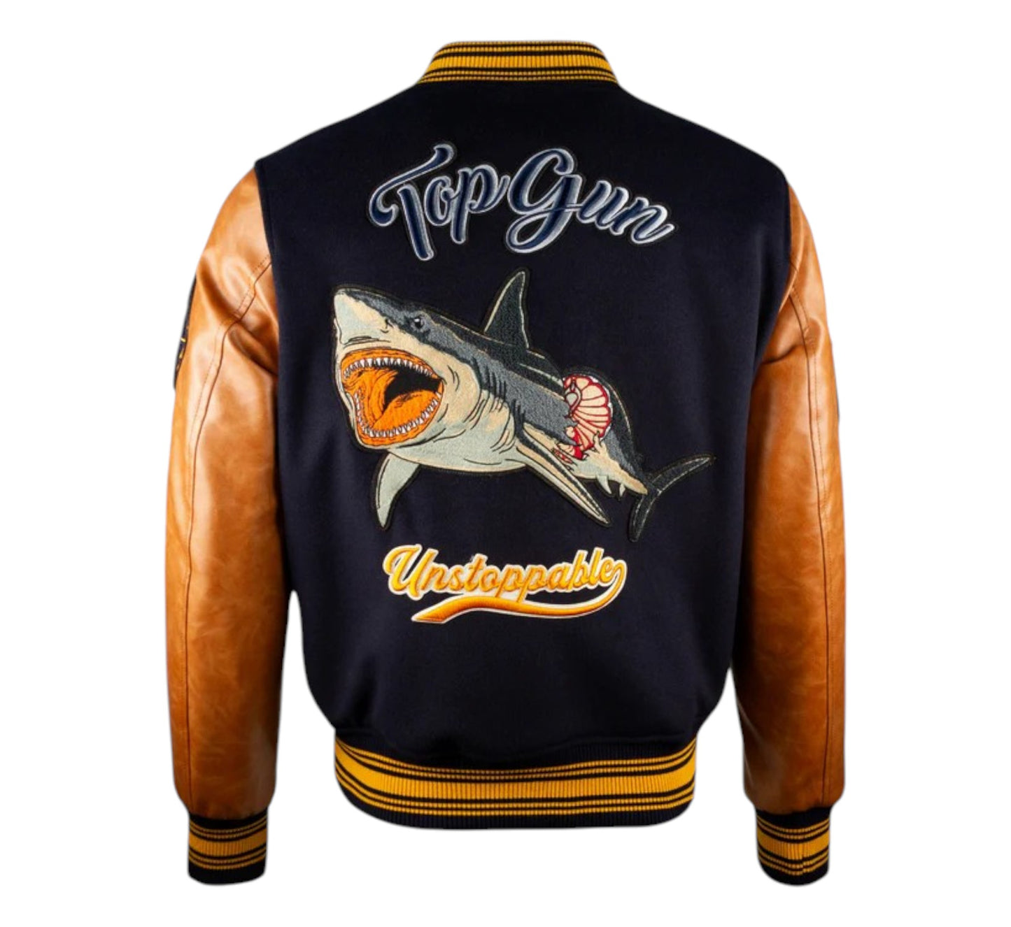 TOP GUN® "SHARK" VARSITY JACKET
