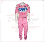 Lance Stroll 2020 Season Worn BWT Racing F1 Team Race Suit CROSSOVER RACEWEARS