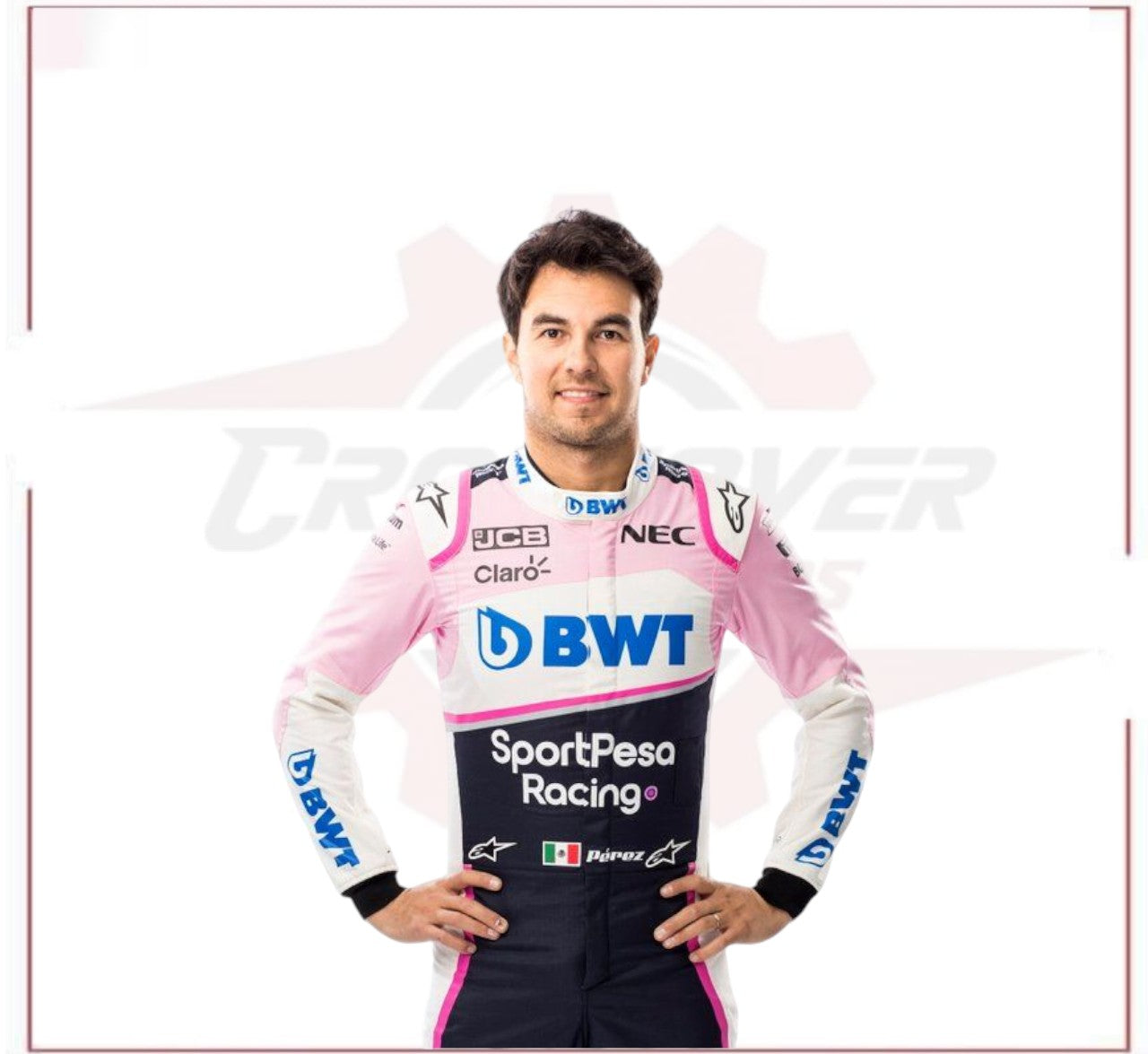Sergio Pérez 2019 F1 Racing Team Race Suit - CROSSOVER RACEWEARS