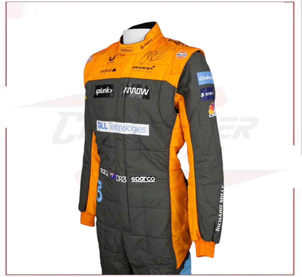 2022 Daniel Ricciardo McLaren Replica F1 Race Suit