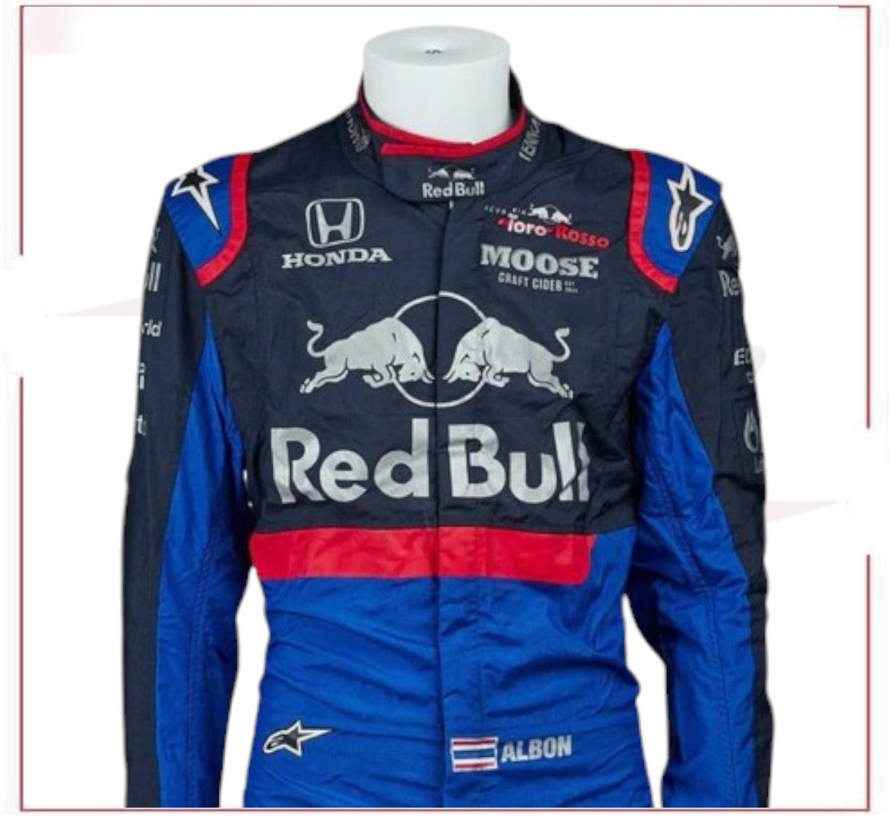 2019 Alexander Albon RedBull F1 Team Racing Suit