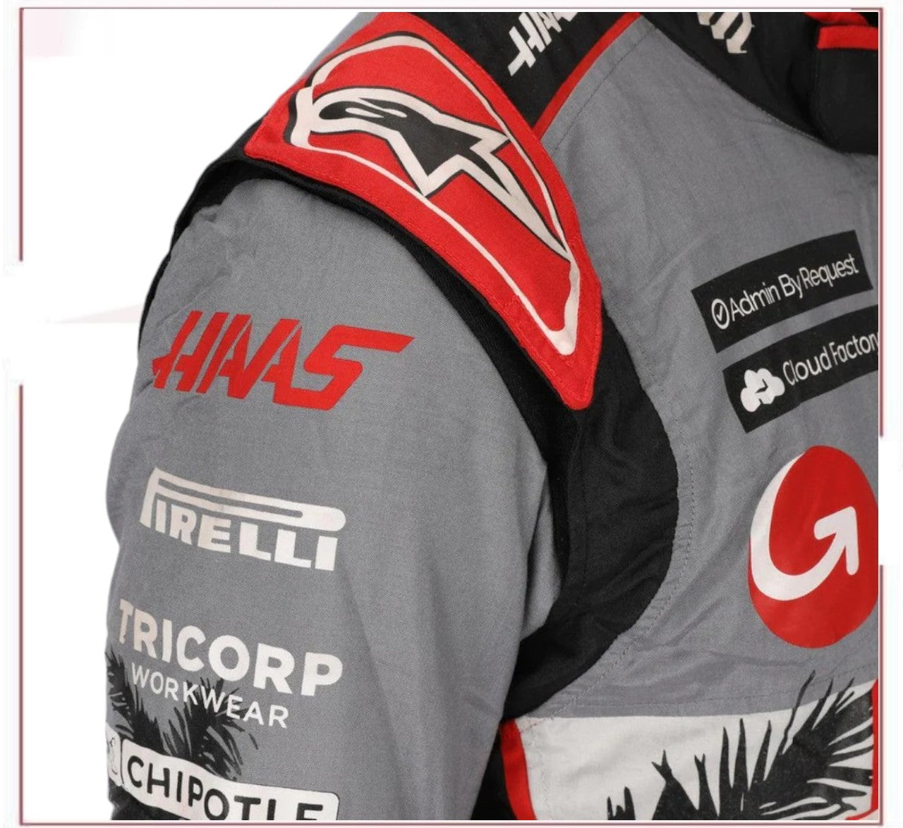 2023 Kevin Magnussen Haas F1 Team Race Suit - Miami GP