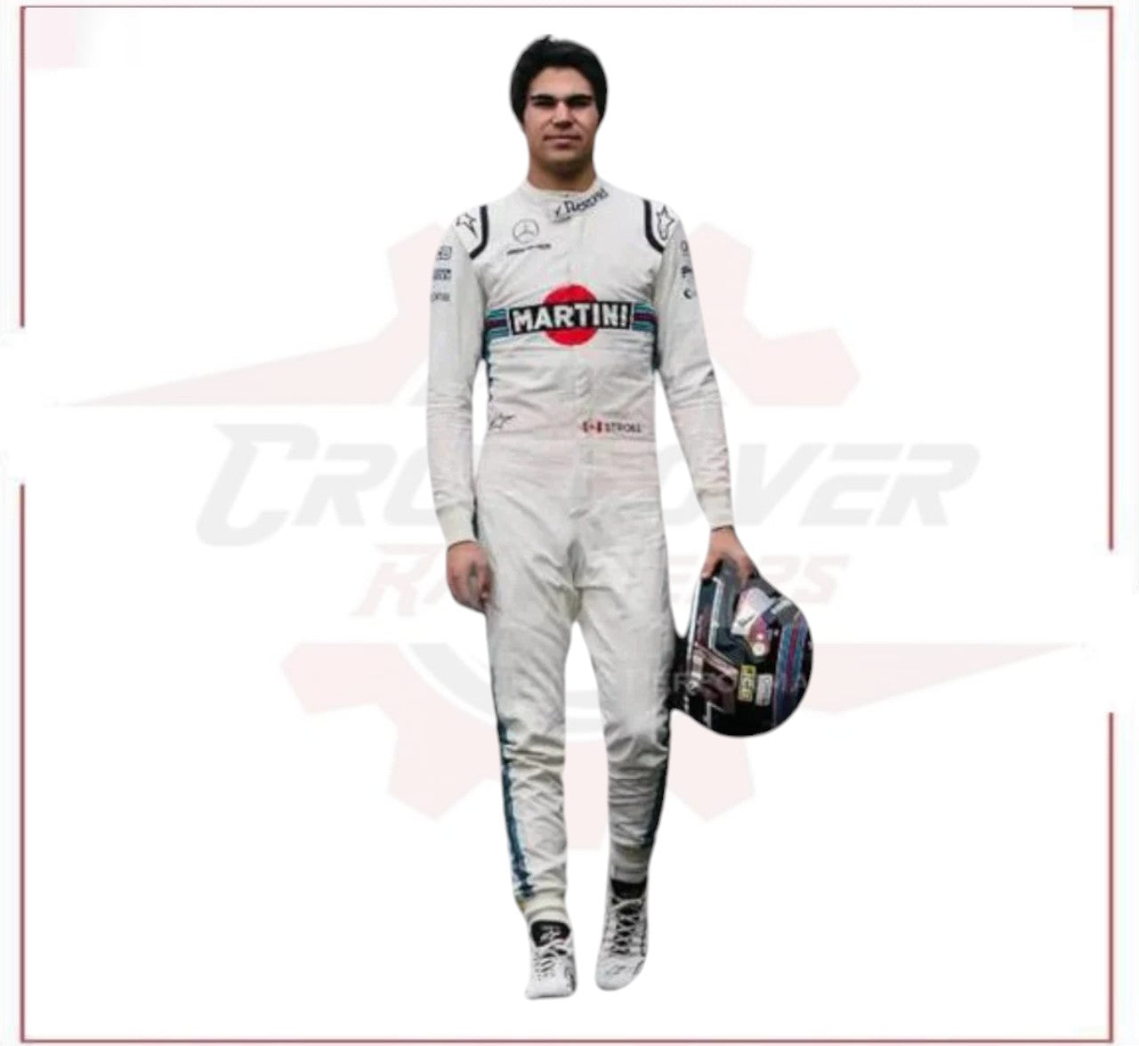 2018 Lance Stroll Williams Martini F1 Race Suit CROSSOVER RACEWEARS