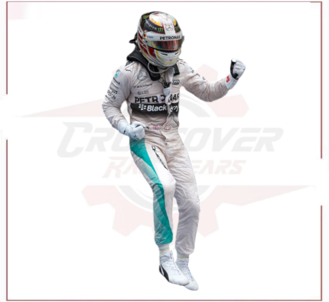 2015 Lewis Hamilton Mercedes AMG Petronas F1 Race suit CROSSOVER RACEWEARS