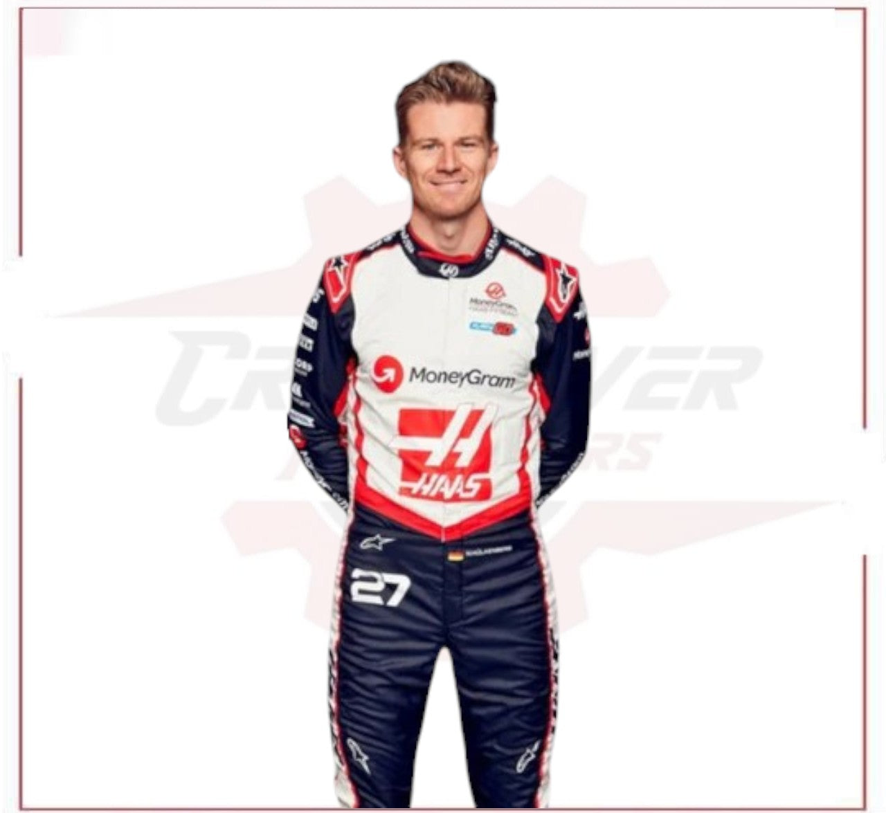 New 2024 Nico Hülkenberg Haas F1 Team Race Suit