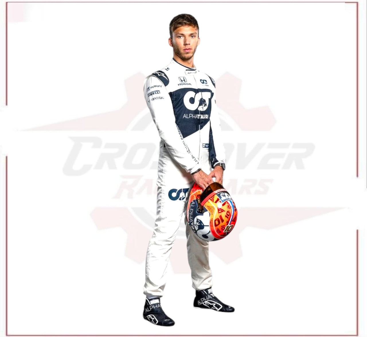 2021 AlphaTauri Pierre Gasly F1 Team Race Suit CROSSOVER RACEWEARS