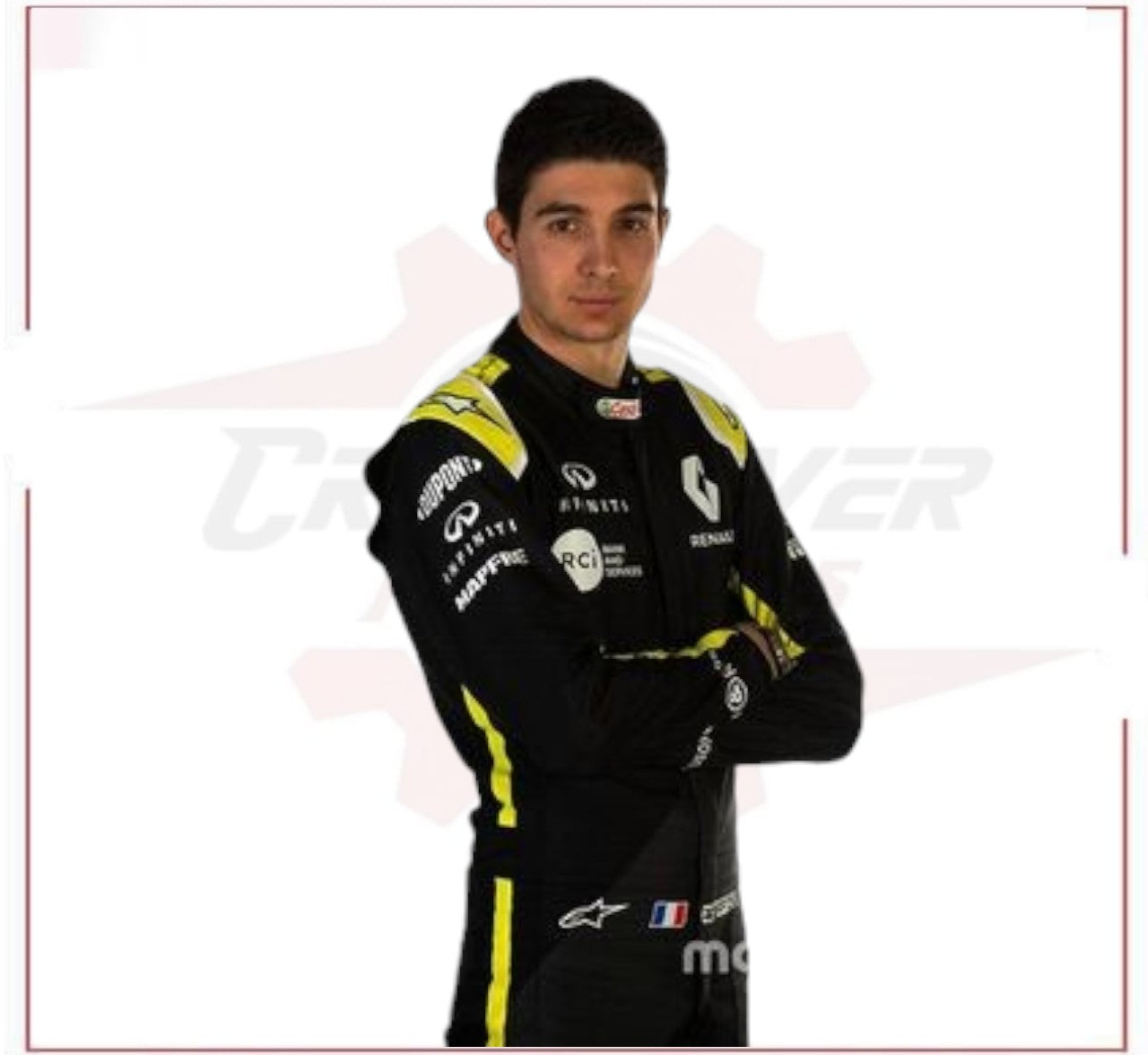 2020 Esteban Ocon Renault F1 Race Suit CROSSOVER RACEWEARS