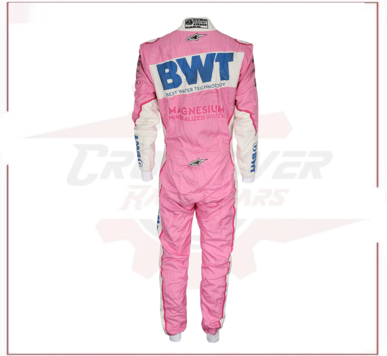 Lance Stroll 2020 Season Worn BWT Racing F1 Team Race Suit CROSSOVER RACEWEARS