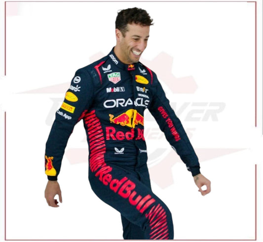 2023 Daniel Ricciardo F1 Race Suit Honda Oracle Redbull Racing