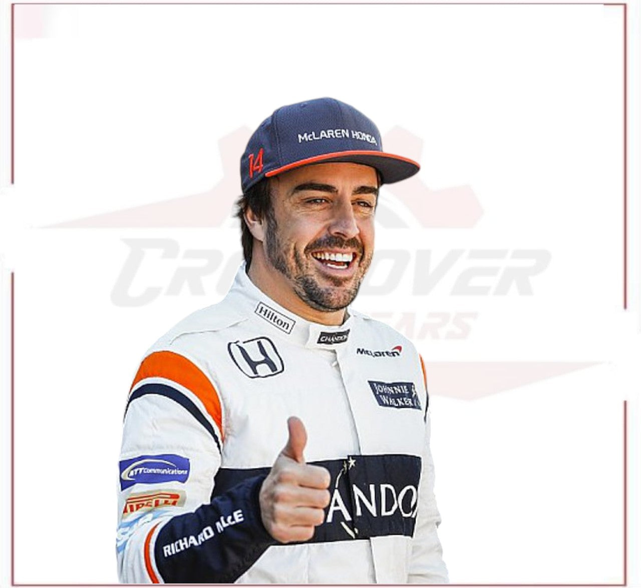 2017 Fernando Alonso McLaren F1 Racing Suit CROSSOVER RACEWEARS