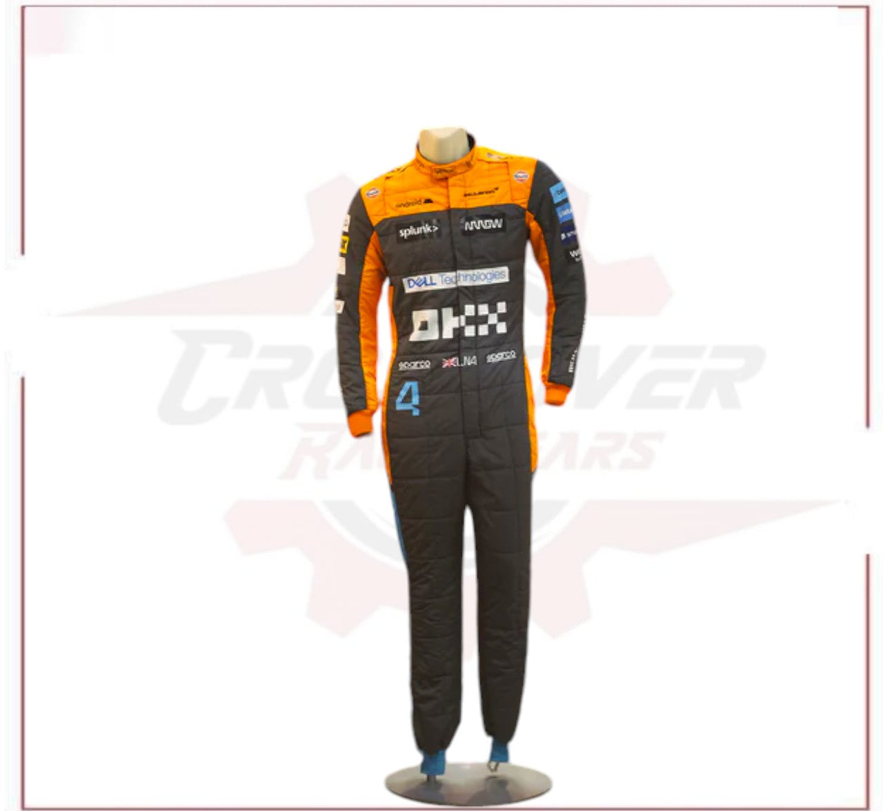 2022 Lando Norris McLaren F1 Race Suit CROSSOVER RACEWEARS