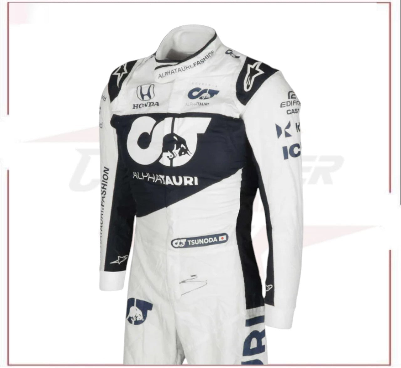 2021 Yuki Tsunoda Rookie Season AlphaTauri F1 Race Suit