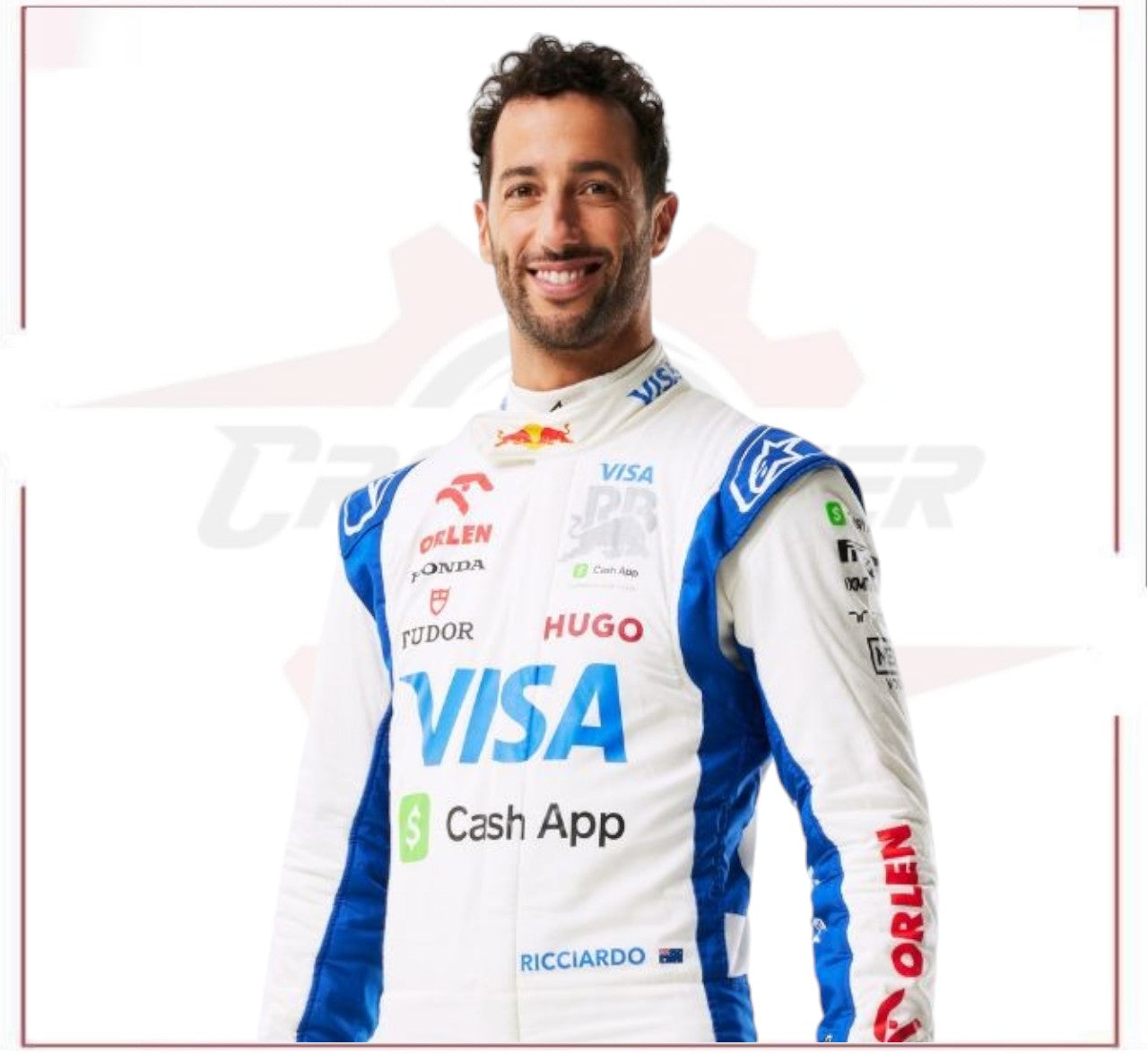 2024 Daniel Ricciardo New F1 Race Suit Replica
