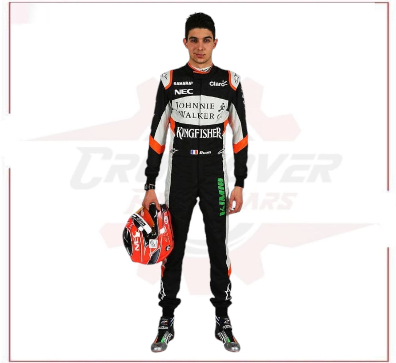Esteban Ocon, Sahara Force India F1 Team Race Suit CROSSOVER RACEWEARS