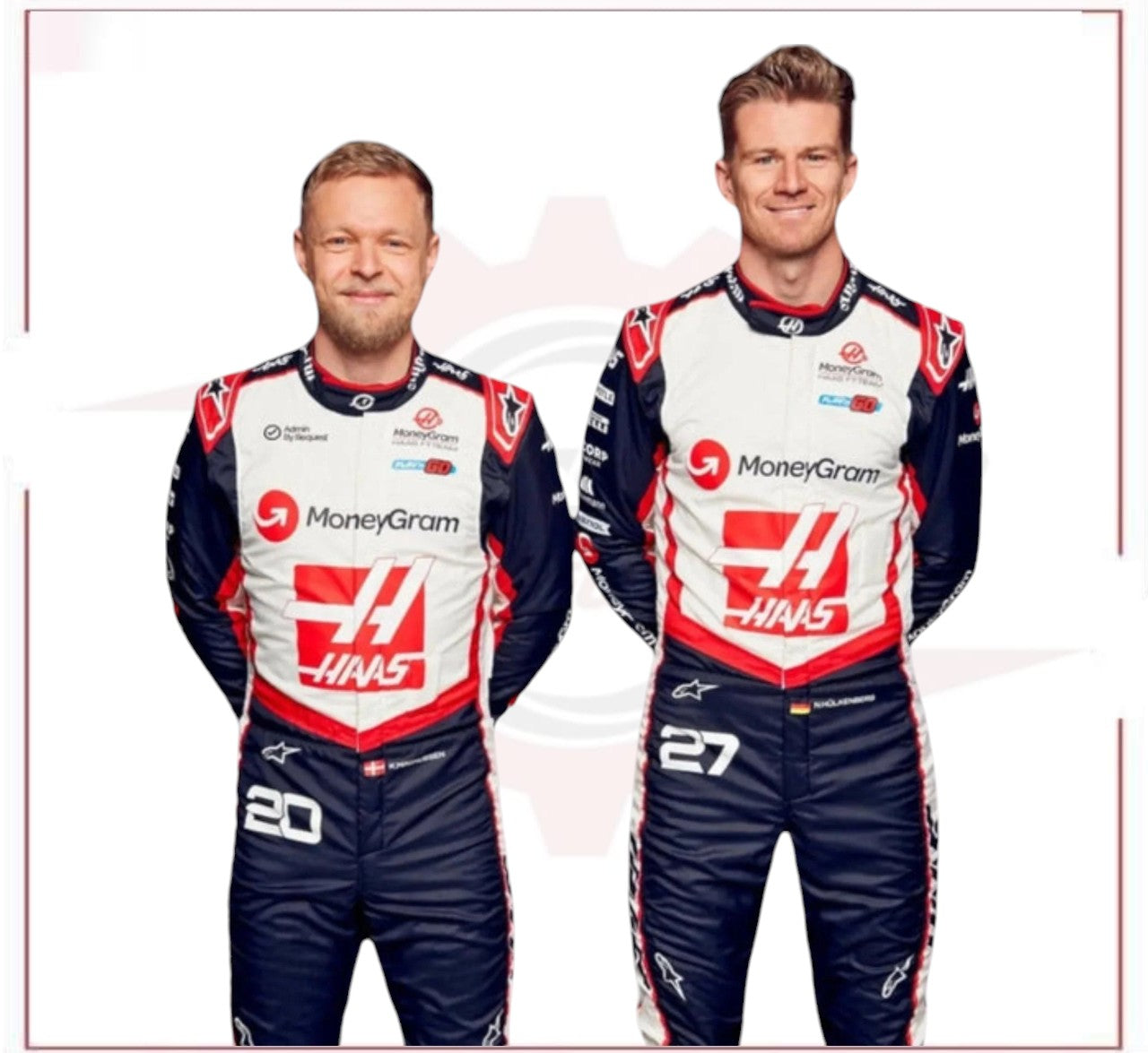 2024 Kevin Magnussen Haas F1 Team Race Suit