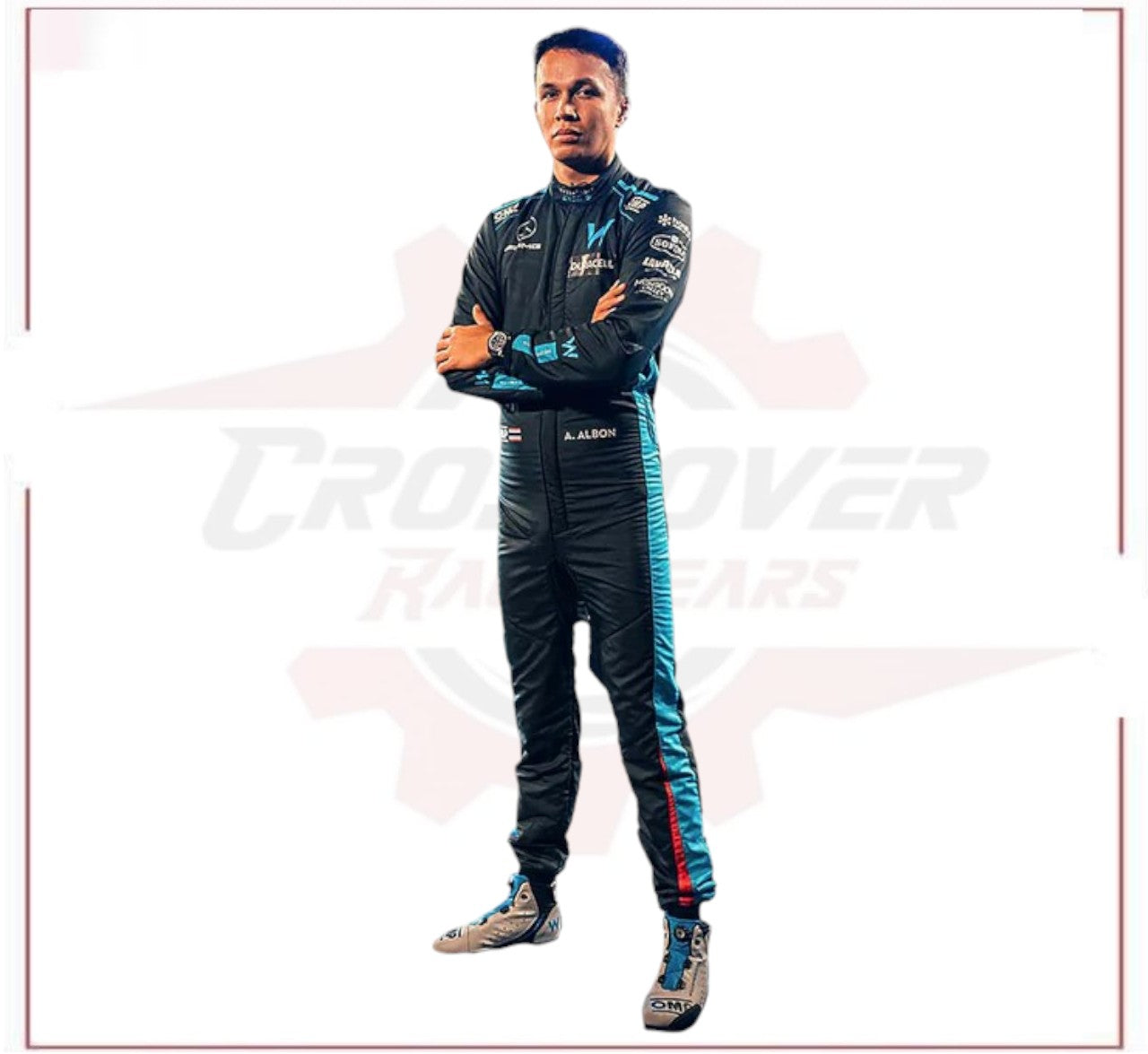 2022 New Alexander Albon F1 Race Suit Williams Racing