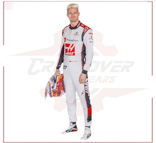 2023 Nico Hulkenberg Haas F1 Race Suits - Las Vegas