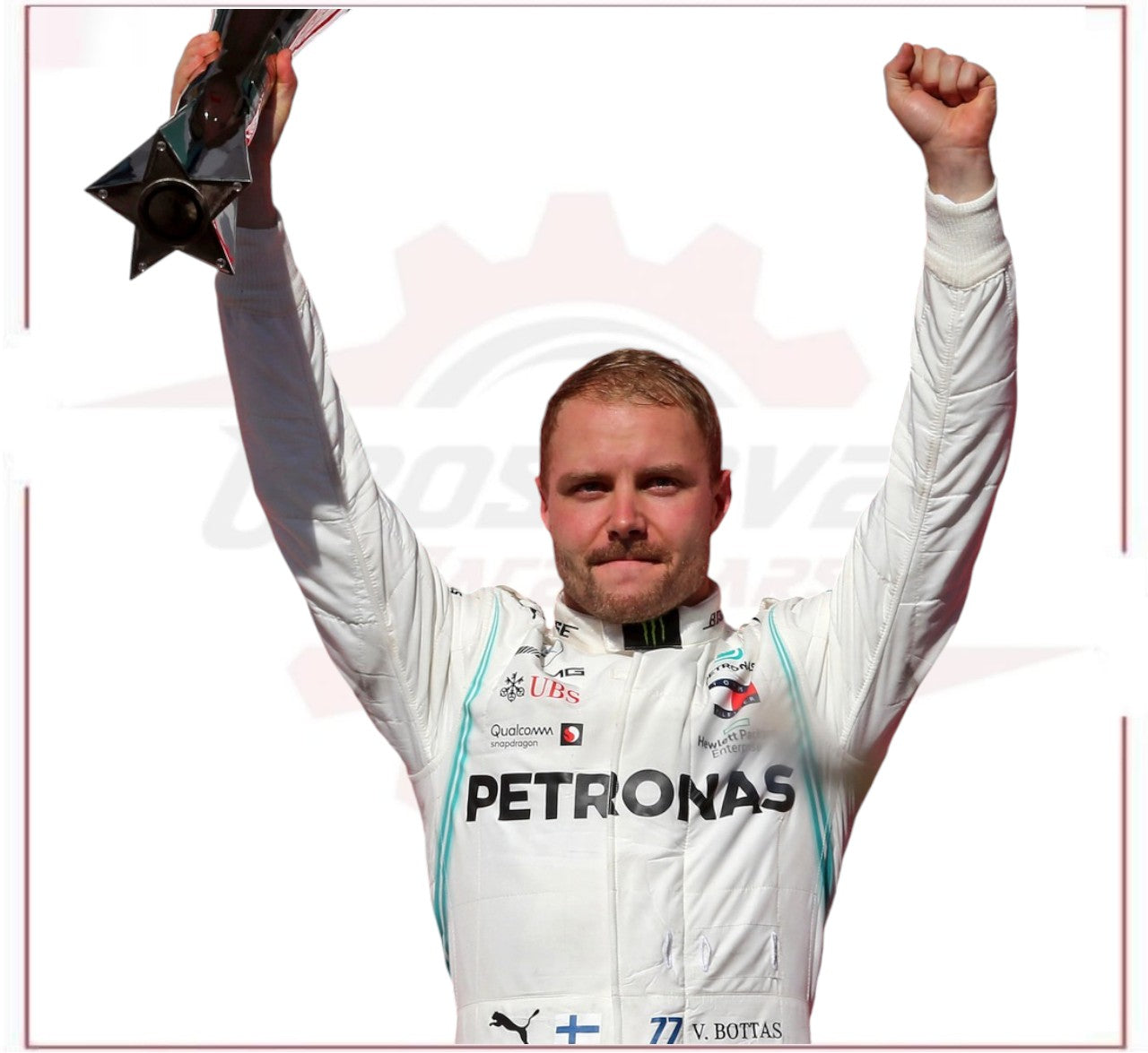 2019 Valtteri Bottas Mercedes AMG Team F1 Race Suit - US GP