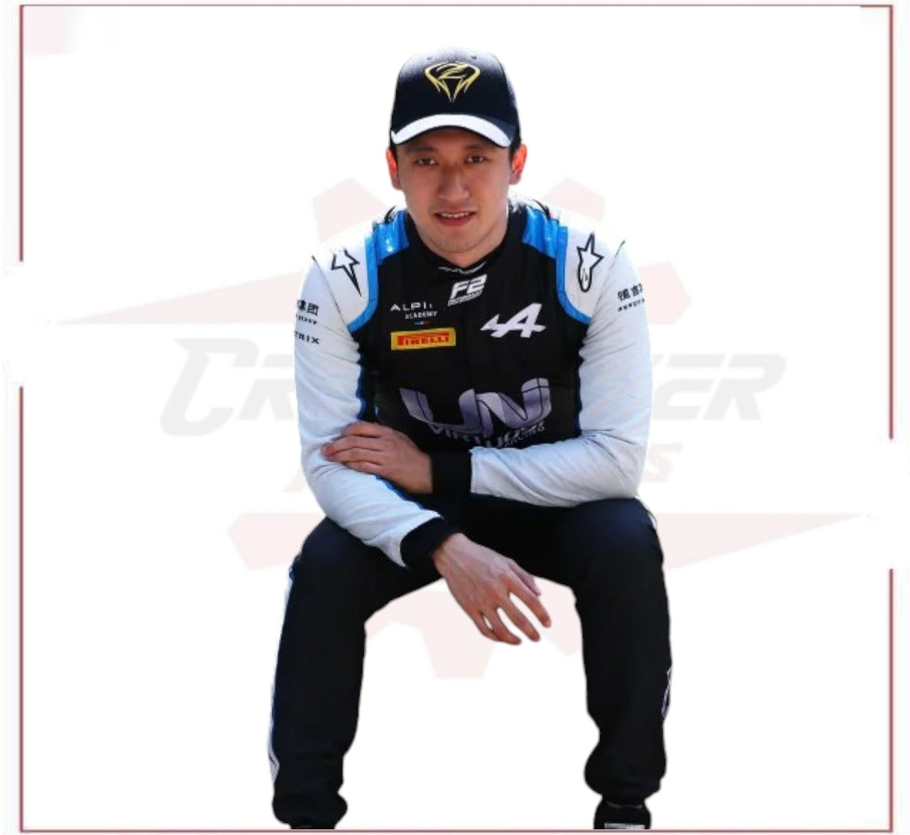 New 2021 Zhou Guanyu Formula 2 Race Suit