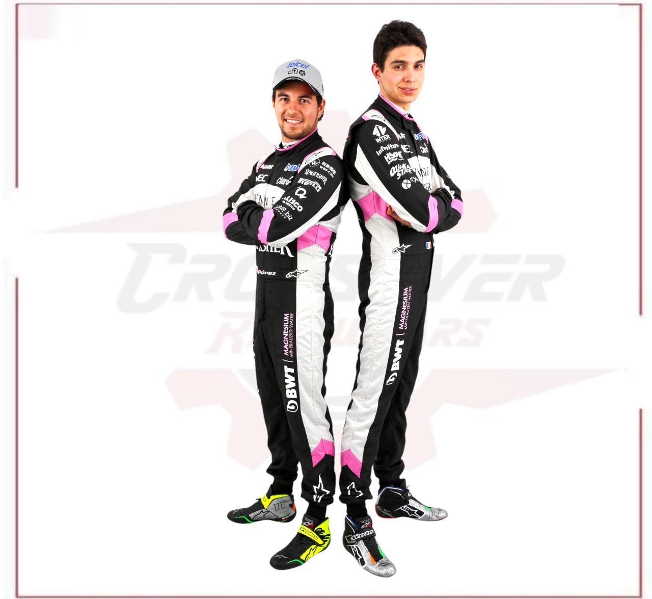 Sergio Pérez 2017 Sahara Force India F1 Team Race Suit - CROSSOVER RACEWEARS