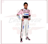 SERGIO PEREZ 2018 RACE SUIT SAHARA FORCE INDIA F1 TEAM - CROSSOVER RACEWEARS