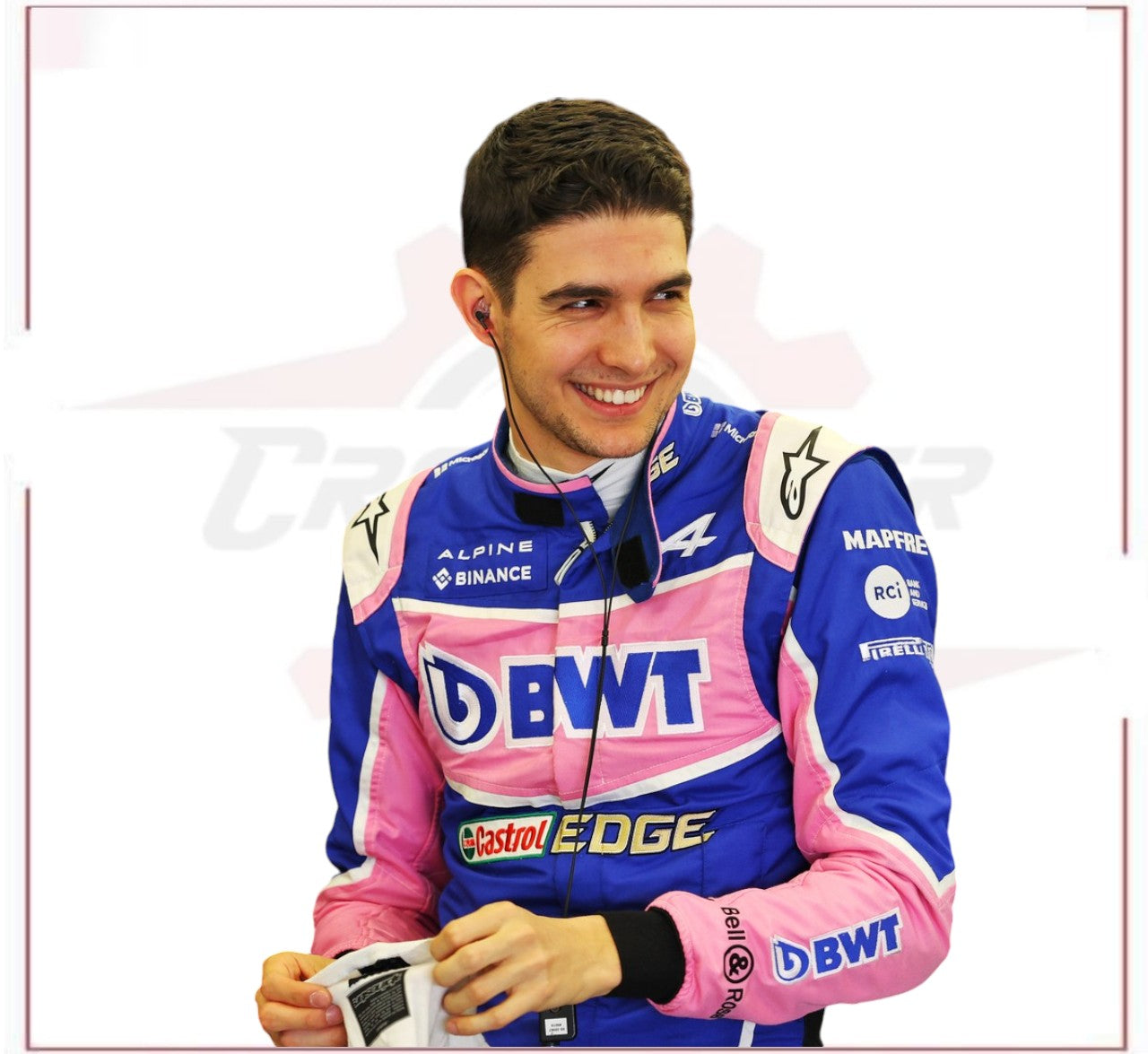 2022 Esteban Ocon New Race Suit Australian GP F1 CROSSOVER RACEWEARS