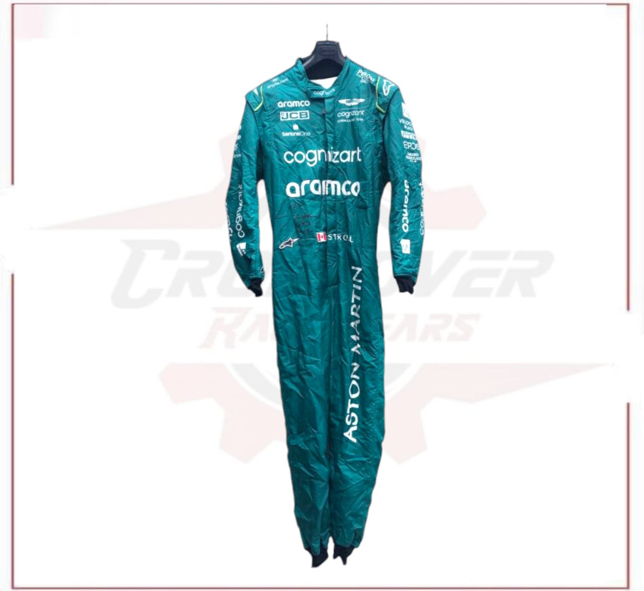 2023 Lance Stroll Aston Martin F1 Race Suit CROSSOVER RACEWEARS