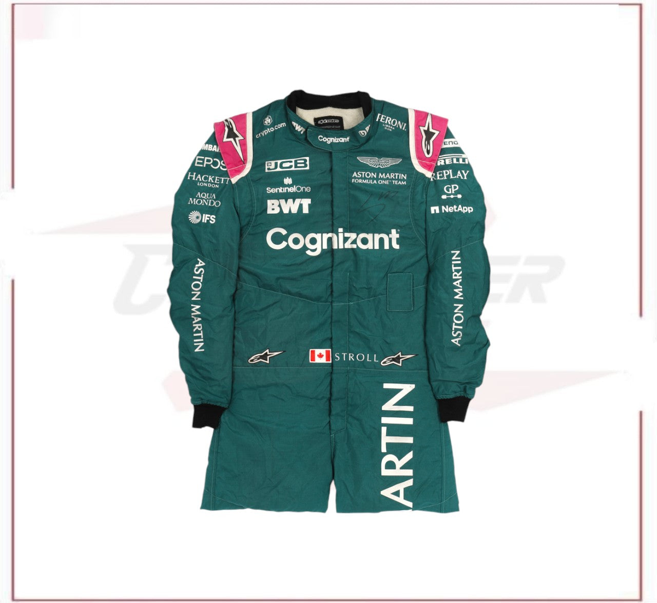 2021 Lance Stroll Aston Martin F1 Race Suit CROSSOVER RACEWEARS