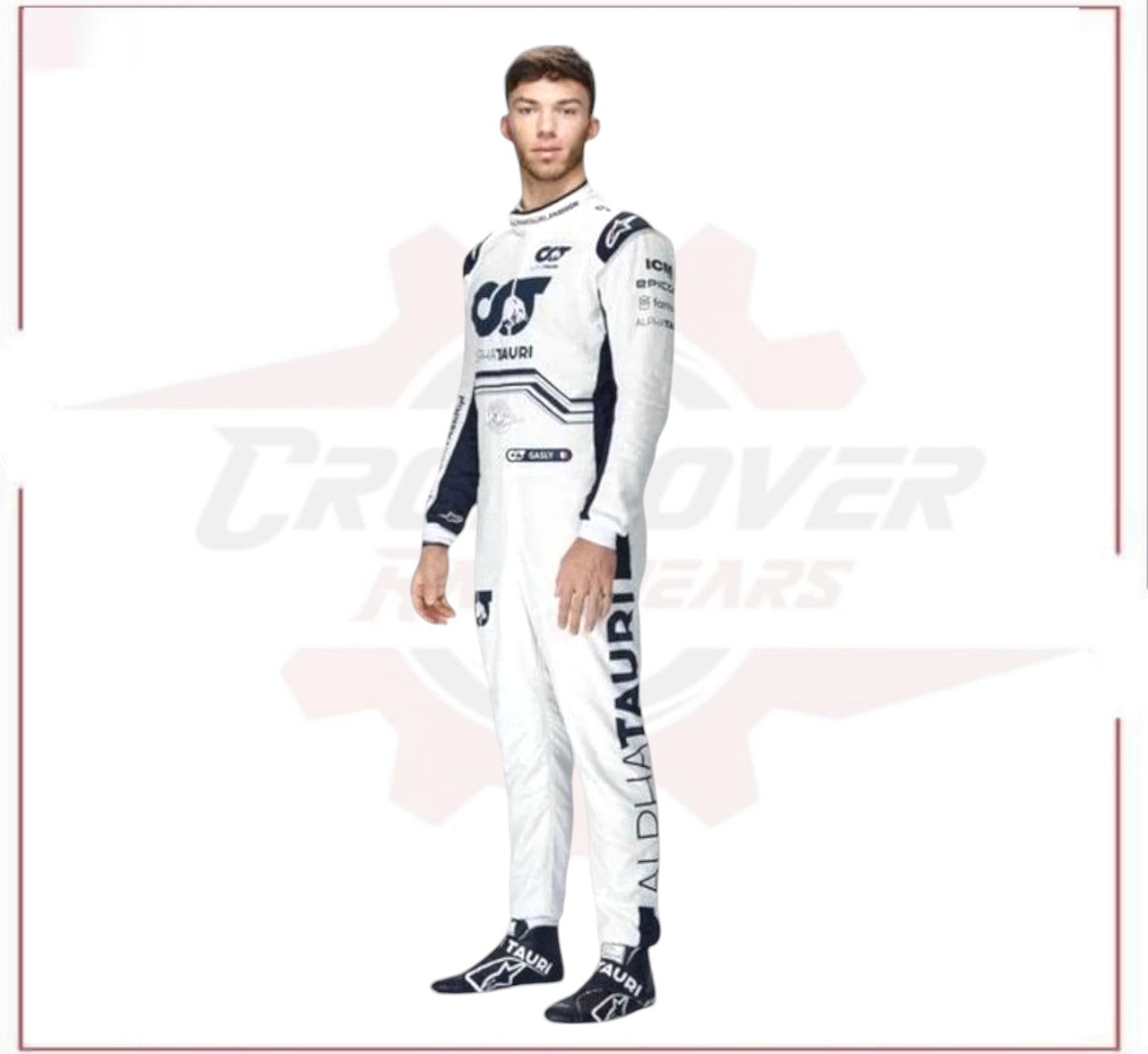 2022 Pierre Gasly Scuderia AlphaTauri F1 Race Suit CROSSOVER RACEWEARS
