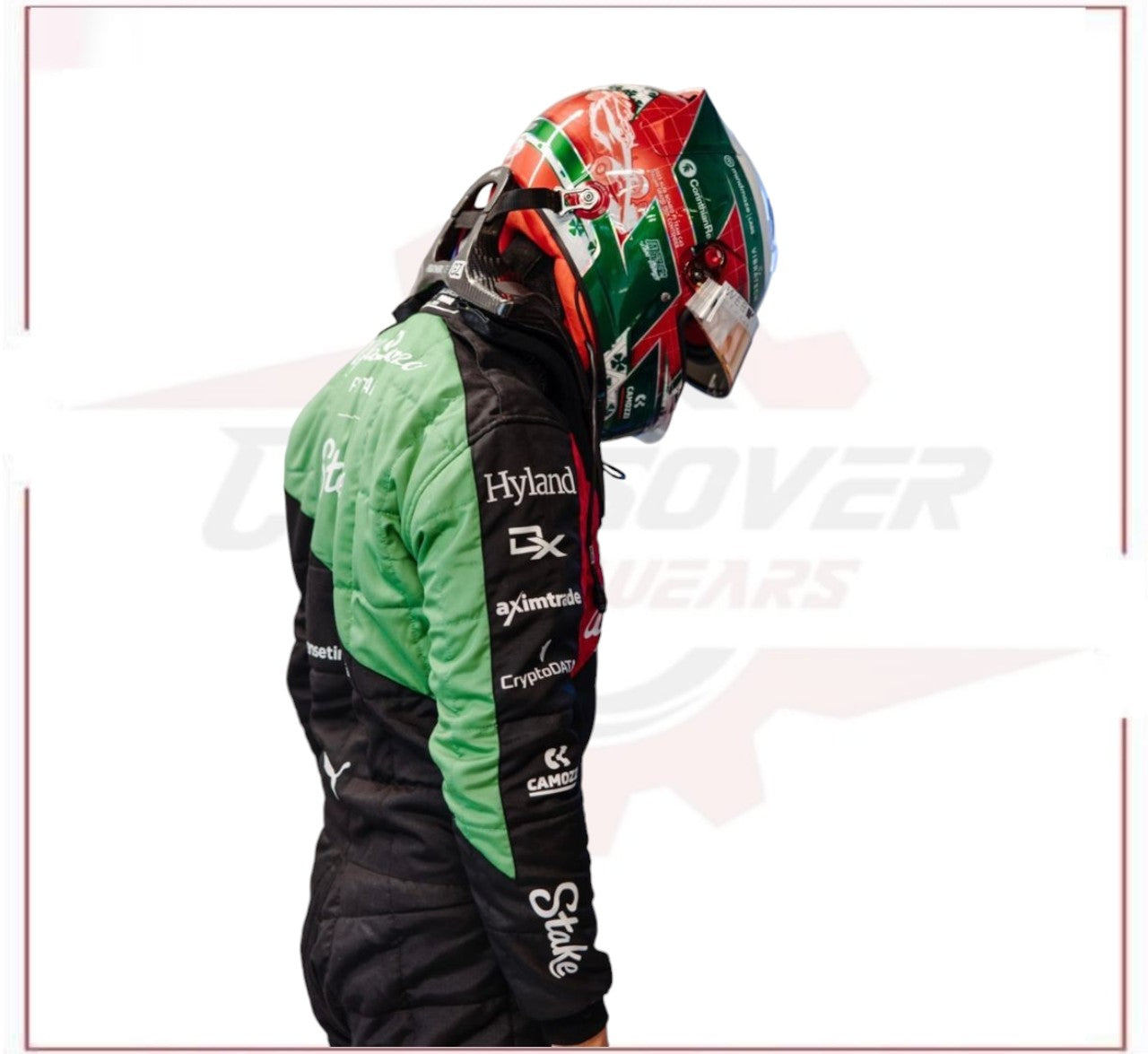 New 2023 VALTTERI BOTTAS ALFA ROMEO F1 RACE SUIT - ITALIAN GP