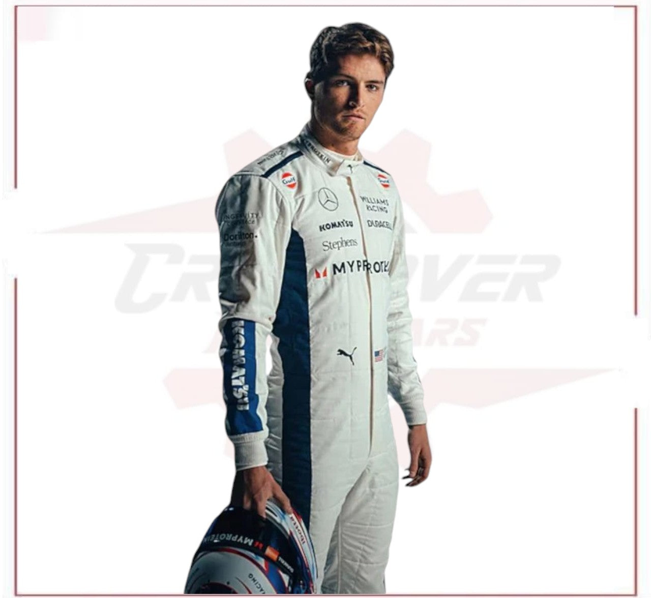 2024 Logan Sargeant Williams F1 Team Race Suit