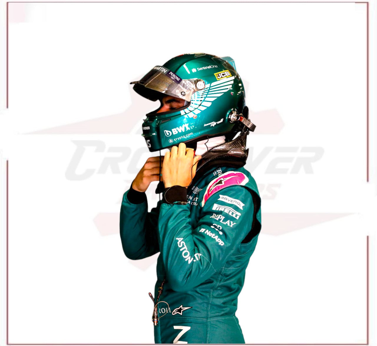 2021 Lance Stroll Aston Martin F1 Race Suit CROSSOVER RACEWEARS