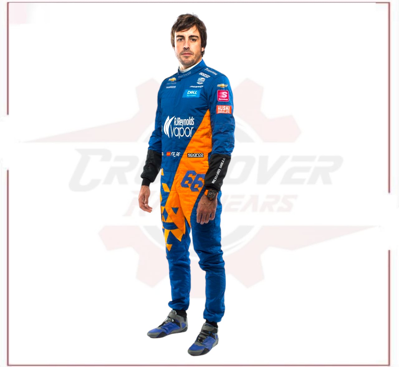 2019 Fernando Alonso McLaren F1 Racing Suit CROSSOVER RACEWEARS