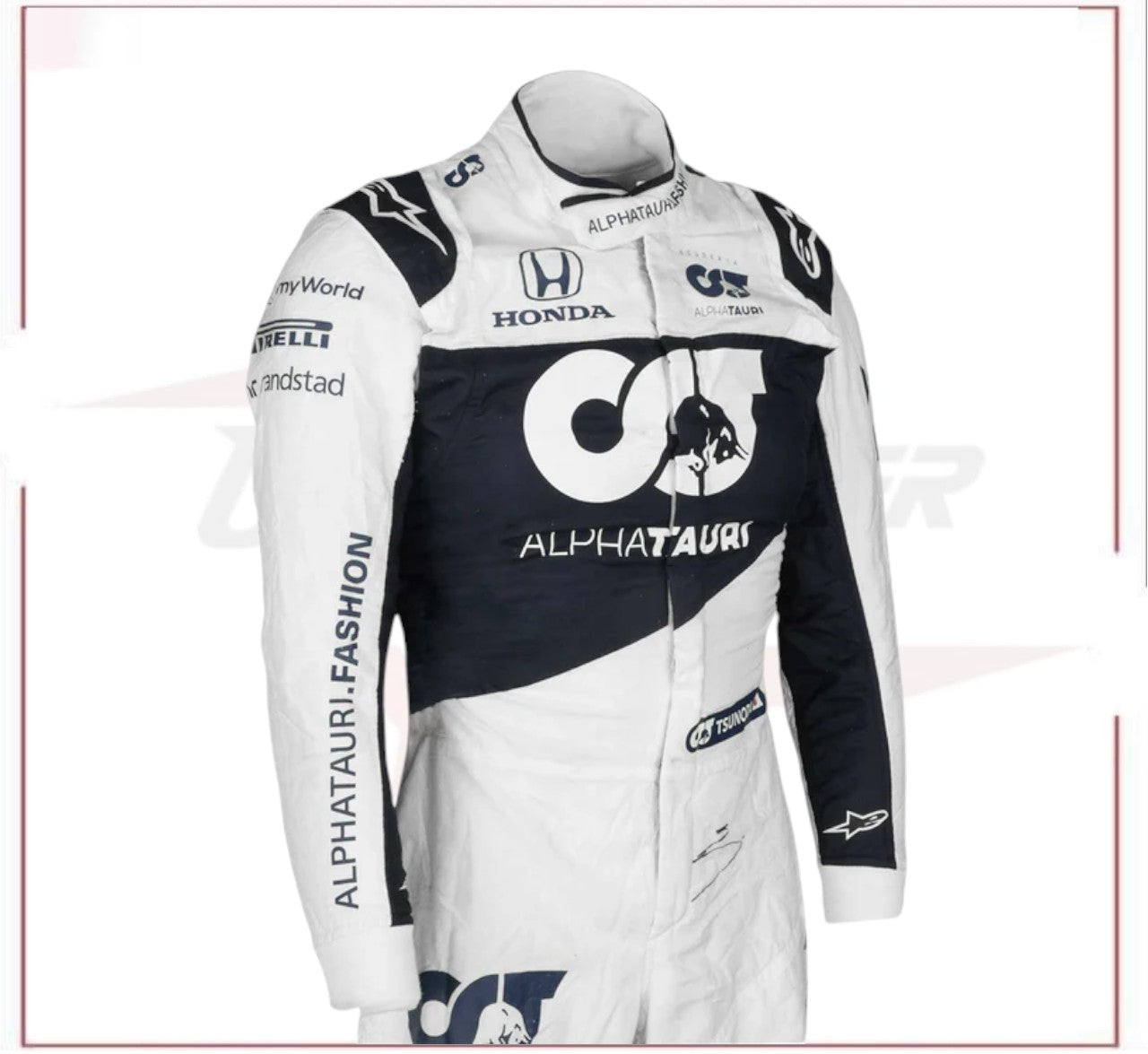 2021 Yuki Tsunoda Rookie Season AlphaTauri F1 Race Suit
