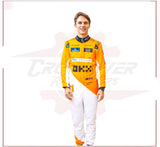 2024 Oscar Piastri McLaren F1 Team Race Suit CROSSOVER RACEWEARS