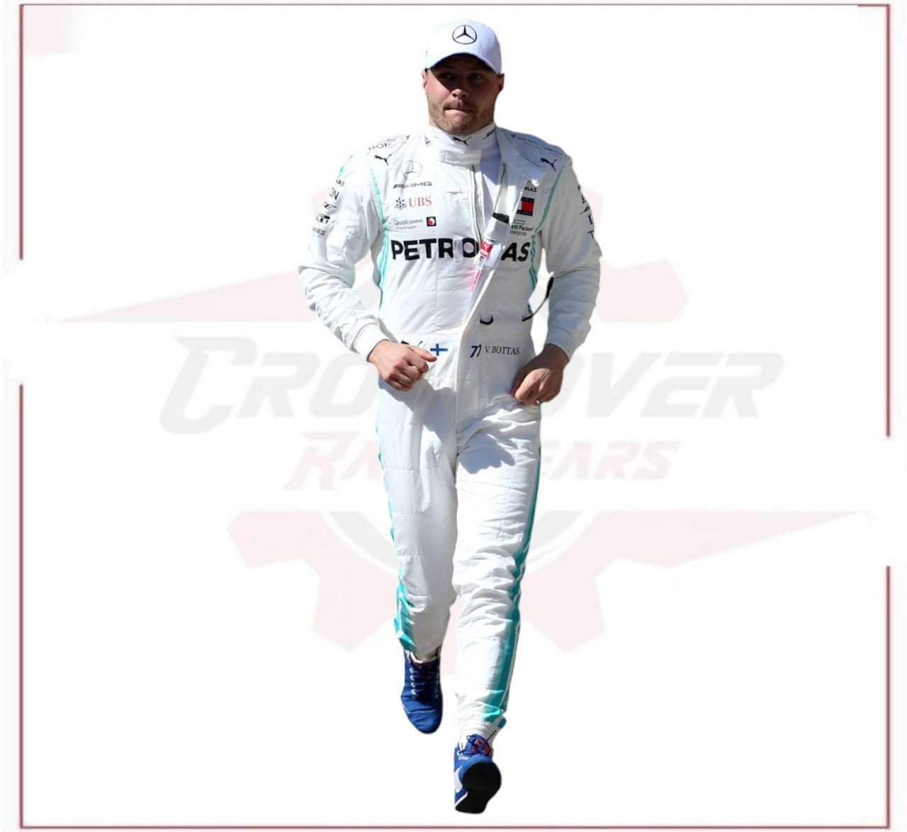 2019 Valtteri Bottas Mercedes AMG Team F1 Race Suit - US GP