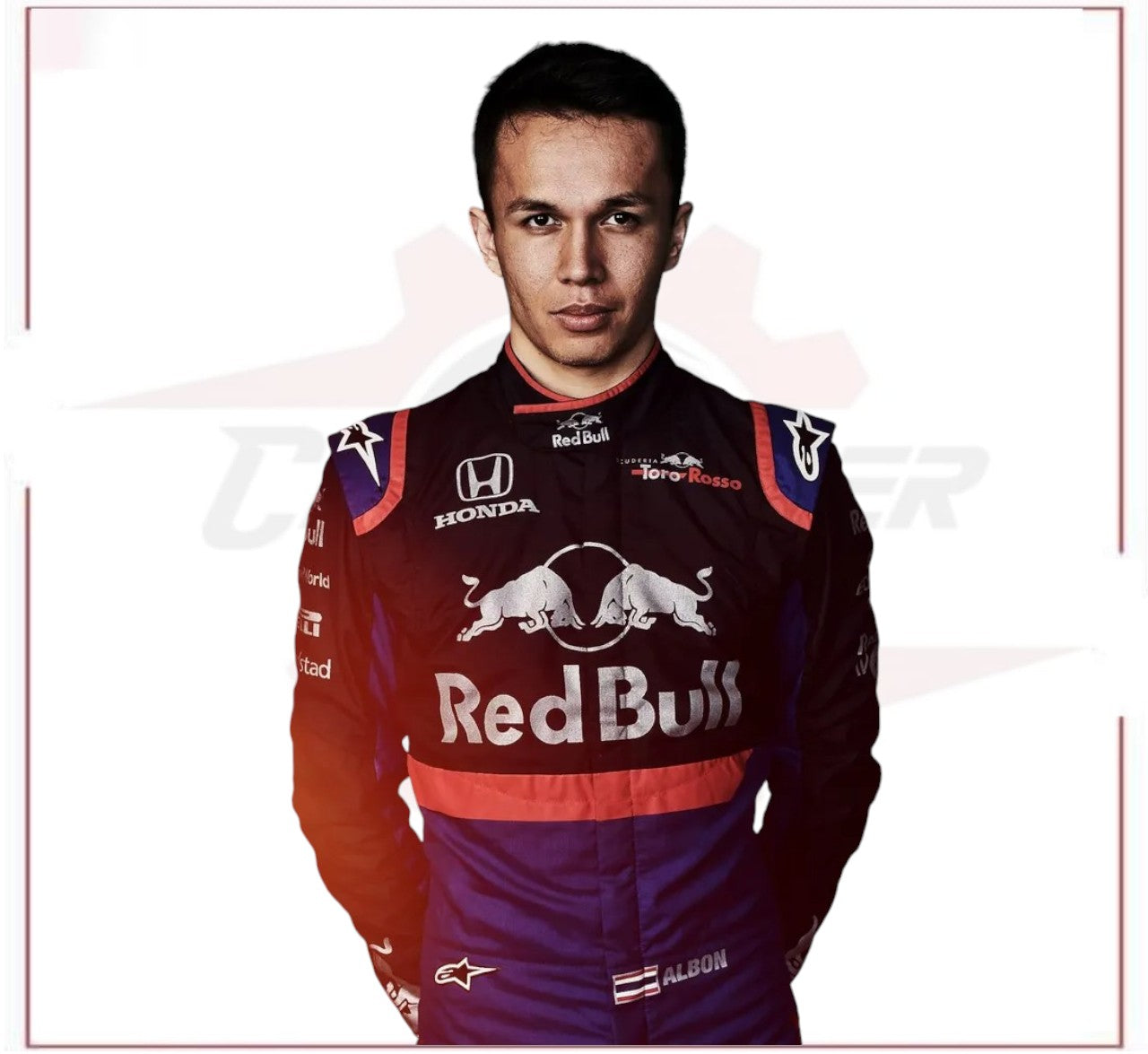 2019 Alexander Albon RedBull F1 Team Racing Suit