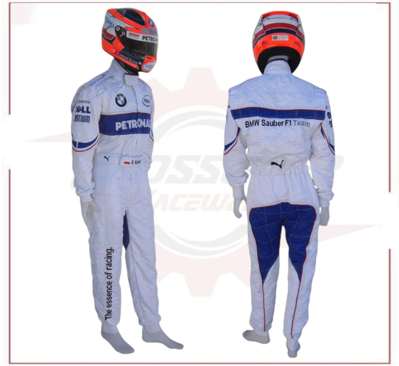 Robert Kubica BMW 2008 Replica Racing Suit Embroidery