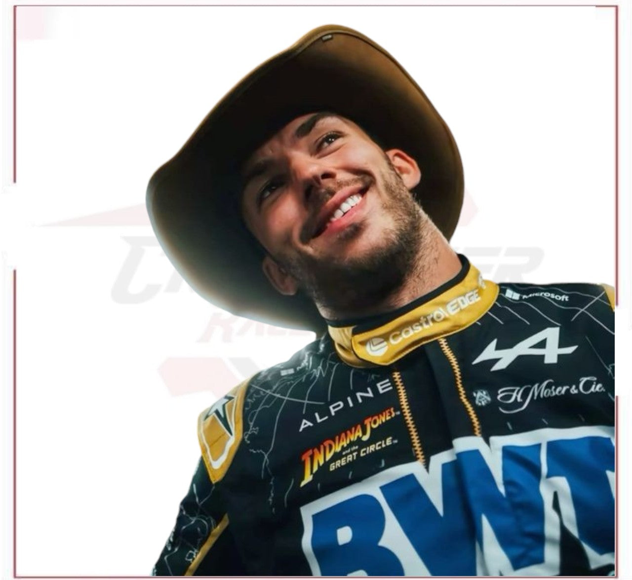 2024 New Pierre Gasly alpine Austin Grand Prix Race Suit