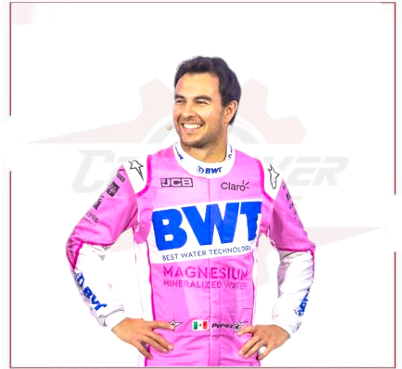 2020 Sergio Perez BWT Racing F1 Team Race Suit Replica - CROSSOVER RACEWEARS
