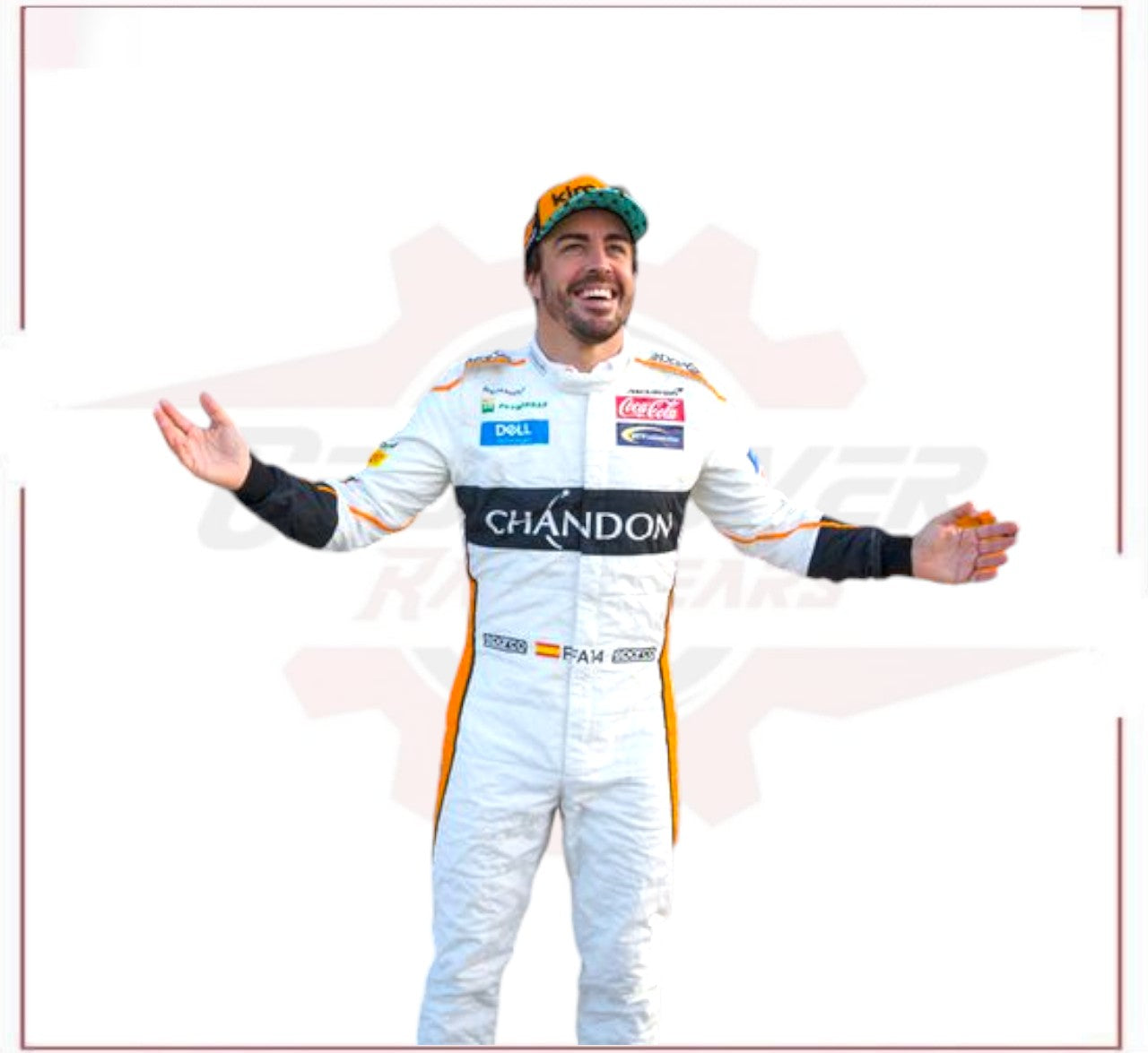 2018 Fernando Alonso McLaren F1 Race Suit CROSSOVER RACEWEARS