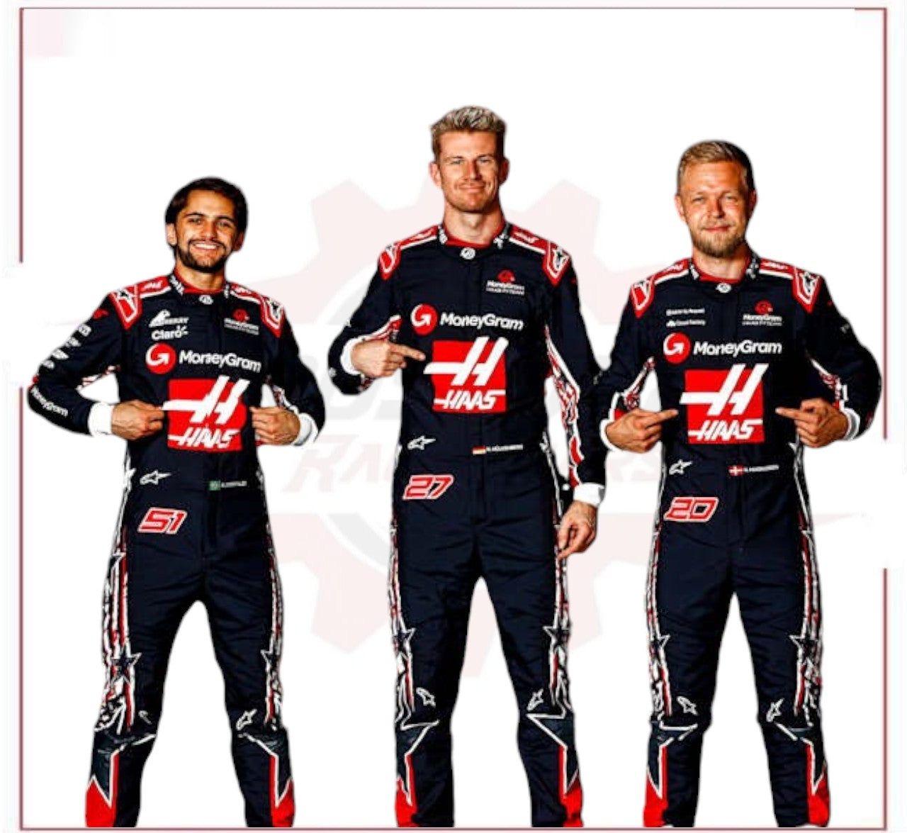 2023 Nico Hülkenberg Special Austin Race Suit - Us Grand Prix