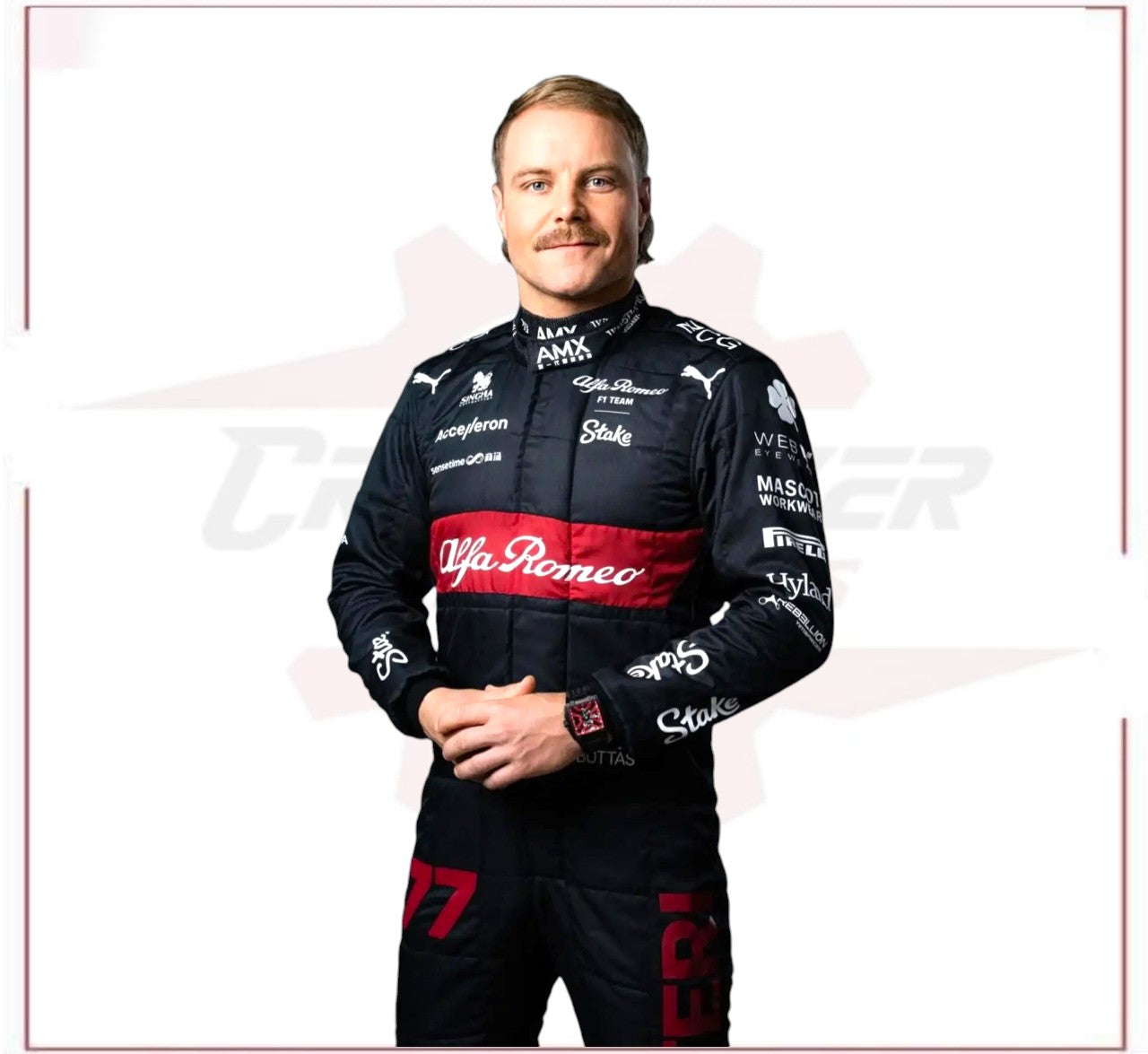 New 2023 Valtteri Bottas F1 Team Alfa Romeo Replica Race Suit