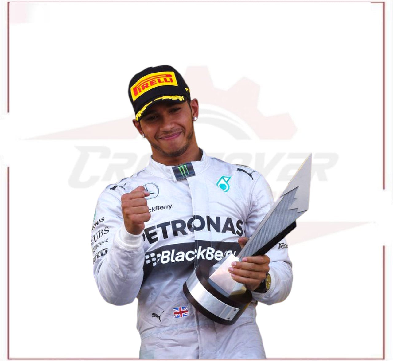 2014 Lewis Hamilton PETRONAS Mercedes F1 Race Suit CROSSOVER RACEWEARS
