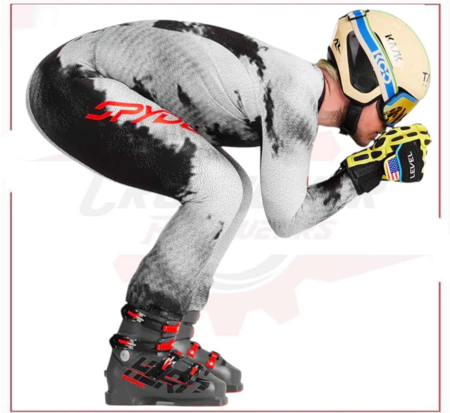 New 2025 Spyder World Cup DH Race Suit