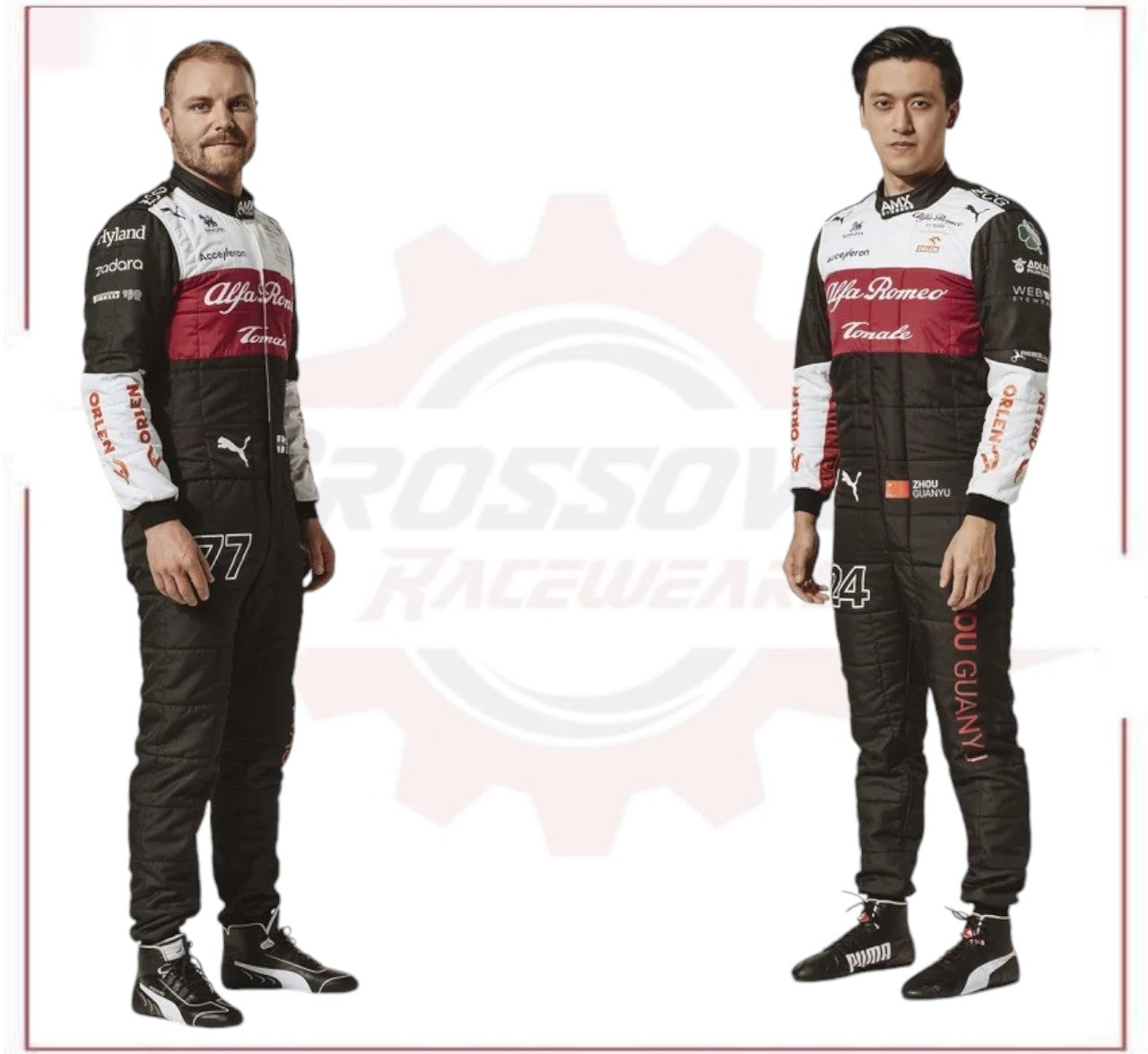 2022 Zhou Guanyu Alfa Romeo F1 Team Race Suit