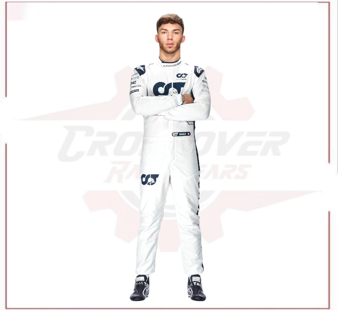 2022 Pierre Gasly Scuderia AlphaTauri F1 Race Suit CROSSOVER RACEWEARS