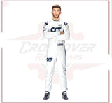 2022 Pierre Gasly Scuderia AlphaTauri F1 Race Suit CROSSOVER RACEWEARS