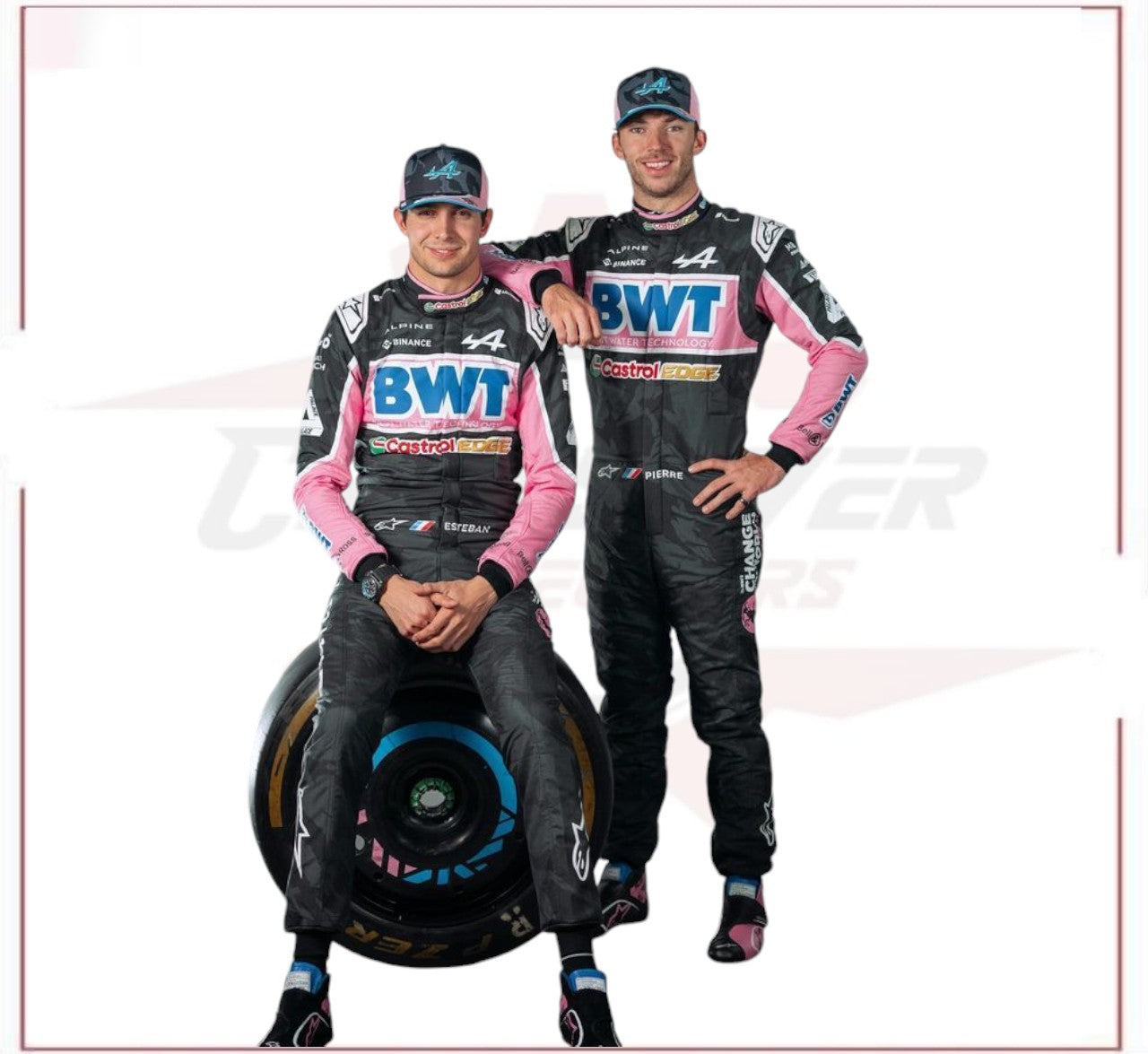 2024 BWT Pierre Gasly Alpine F1 Team Race Suit CROSSOVER RACEWEARS