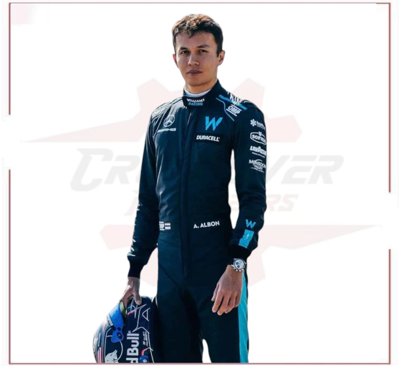2022 New Alexander Albon F1 Race Suit Williams Racing